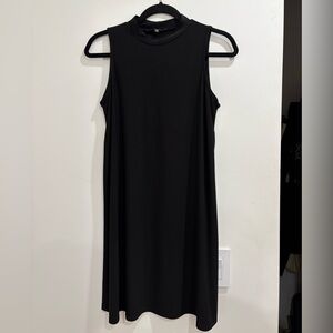 Nik & Nash Women’s Black Mock Neck Tank Dress (Size S)